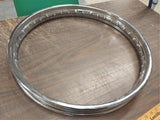 New Front Wheel Rim Chrome 21" X 1.85 40 Spoke Hole Motorcycle