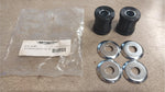 Black Handlebar Riser Bushings Kit Urethane FXR Harley Softail Dyna Shovelhead