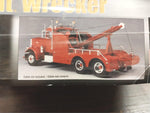 AMT ERTL Red Peterbilt Wrecker Truck Model 1:25 Scale Vintage Collectible