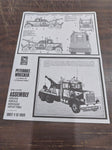 AMT ERTL Red Peterbilt Wrecker Truck Model 1:25 Scale Vintage Collectible