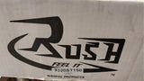 Rush Exhaust Straight Tip Chrome 1.50 Complete Set 1985-2010 Softail FLST Harley