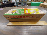 Vintage 1963 Scribbage Rolling Dice Game Lowe Inc. N0 954 Incomplete