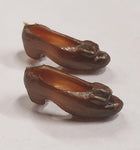 Topper Dawn Small Heel Brown Shoe Bows Fashion Closed Toes Pumps Wedge
