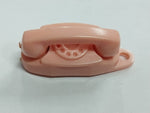 Lot of 4 Barbie Housewares Peach Telephone Red White Radio Black Camera Radio