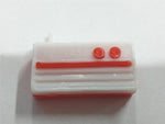 Lot of 4 Barbie Housewares Peach Telephone Red White Radio Black Camera Radio