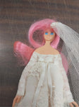 Lot of Mini Dolls Flatsy Cory Bride Sleepy Eyes Rubber Band Made in Italy