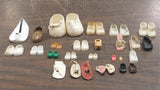 Ginny Baby Doll Cabbage Patch Assortment Shoes Size 2-13 Cloth Plastic Wood Pair