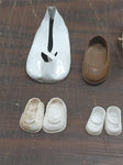 Ginny Baby Doll Cabbage Patch Assortment Shoes Size 2-13 Cloth Plastic Wood Pair