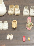 Ginny Baby Doll Cabbage Patch Assortment Shoes Size 2-13 Cloth Plastic Wood Pair
