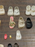 Ginny Baby Doll Cabbage Patch Assortment Shoes Size 2-13 Cloth Plastic Wood Pair