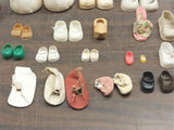 Ginny Baby Doll Cabbage Patch Assortment Shoes Size 2-13 Cloth Plastic Wood Pair