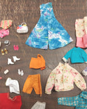 Barbie Doll Case Assorted Clothes Shoes Fashion Outfit Accessories Stockings