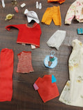 Barbie Doll Case Assorted Clothes Shoes Fashion Outfit Accessories Stockings