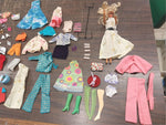Barbie Doll Case Assorted Clothes Shoes Fashion Outfit Accessories Stockings