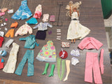 Barbie Doll Case Assorted Clothes Shoes Fashion Outfit Accessories Stockings