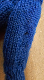VTG 1963 Mattel Barbie Knitting Pretty Blue Knitted Cardigan Incomplete #957