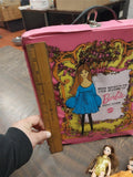 Vintage Dawn Topper 6 Dolls Fashion Clothes Shoes Red Brown Blonde Hair Case