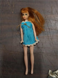 Vintage Dawn Topper 6 Dolls Fashion Clothes Shoes Red Brown Blonde Hair Case