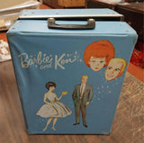 Vtg Barbie Ken Skipper Case Lot Heels Boots Wedding Dress Pants Guitar Jacket