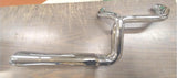 1986^ FXD 5 Speed Cross Over Harley 2 into 1 Chrome 4" Billet Taper Dyna Exhaust