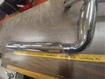 1986^ FXD 5 Speed Cross Over Harley 2 into 1 Chrome 4" Billet Taper Dyna Exhaust