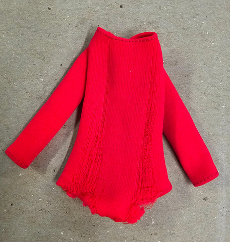 Vintage 1970-1971 Mattel Barbie Red Shape-Ups Exercise Outfit Incomplete #1782