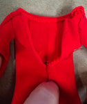 Vintage 1970-1971 Mattel Barbie Red Shape-Ups Exercise Outfit Incomplete #1782