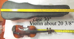 Antonius Stradivarius Cremonensis Faciebat Anno 17 Violin Vintag Bow Case 1900's