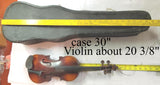 Antonius Stradivarius Cremonensis Faciebat Anno 17 Violin Vintag Bow Case 1900's