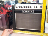 Crate Flex Wave 15-Watt one 8" Speaker Combo 2 Channel Amplifier Guitar Amp 120V