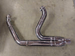 Ironhorse 2 into1 Exhaust Vance Hines RSD? Softail Chopper OEM Heatshields