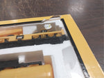 2009 CAT Caterpillar Motorized Iron Diesel Train Set Battery Operated 8Ft Oval