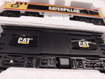 2009 CAT Caterpillar Motorized Iron Diesel Train Set Battery Operated 8Ft Oval