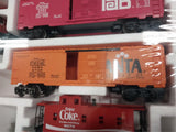 Vintage Factory Sealed Lionel Coca Cola Train Set Fanta Sprite Tab # 6-1463