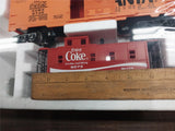 Vintage Factory Sealed Lionel Coca Cola Train Set Fanta Sprite Tab # 6-1463