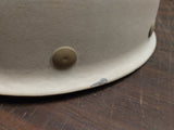 Vtg Dravo Corporation Superglas Fibre Metal Products White Hard Hat Bump Cap #2