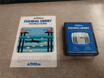 1980 Activision Fishing Derby Atari 2600 AG-004 Game Instruction Cartridge