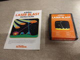 1981 Activision Laser Blast Atari Video Game Cartridge Instructions AG-008 2600