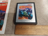 1983 Atari Moon Patrol Video Game Cartridge Instructions 2600