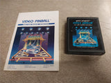 1981 Game Program Atari Video Pinball Cartridge Instructions CX2648 2600
