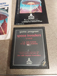 1980 Game Program Atari Space Invaders CX-2632 Cartridge Instructions