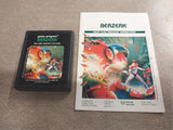 1980 Game Program Berzerk Atari Video Game Cartridge  Instructions CX2650
