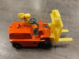 Vintage Peanuts Woodstock Aviva 1965 No. C5 Komatsj Red Forklift