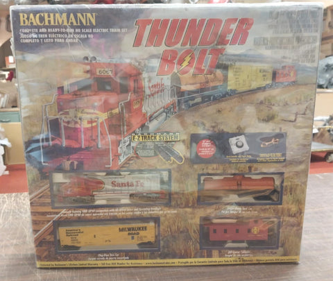 Bachmann Thunder Bolt E-Z System Ready to Run Ho Scale Electric Train Set NEW