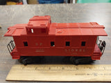 Vintage Lionel Lines Caboose Car No/2257 SP O Gauge Made USA Post War Train
