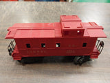 Vintage Lionel Lines Caboose Car No/2257 SP O Gauge Made USA Post War Train