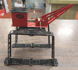 Metal New York Central Overhead Gantry Crane O Guage Marx End Track Log Car