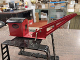 Metal New York Central Overhead Gantry Crane O Guage Marx End Track Log Car