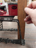Metal New York Central Overhead Gantry Crane O Guage Marx End Track Log Car