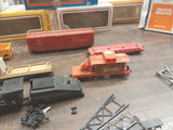 Vintage 16 Piece Lot of Tyco Bachmann Life-Like Train Repair Bridges Locomotive